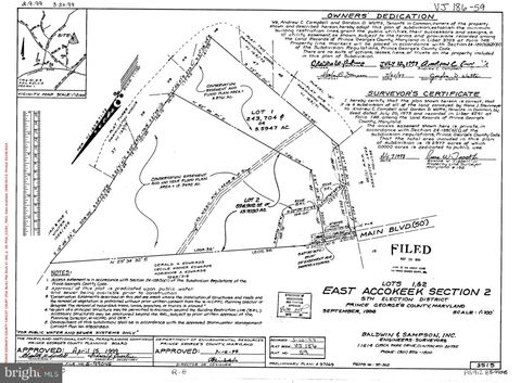 Vacant Land For Sale - 15320 Main Boulevard<br/> ACCOKEEK, MD 20607