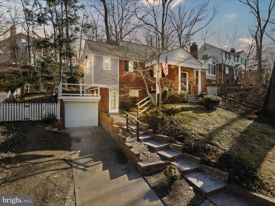 Welcome to this charming 3-bedroom house in the sought-after Beverly Hills neighborhood of Alexandria, Virginia. This home is filled with many updates and features that make it a must-see. Don't miss the incredible VA Assumable rate of 2.99%, offering significant savings to qualified buyers with eligibility!  So many areas to enjoy the outdoors from sitting on the front porch reading a book, to the brand new deck above the garage which is perfect for entertaining or enjoying quiet evenings or enjoying a campfire in the fire pit in the backyard.  The house boasts three bedrooms and a large bonus room on the lower level that can be used as an office, bedroom, or workout room. The house has so many options for expansion putting your personal touches on it.

The home includes numerous upgrades such as a gourmet kitchen, hardwood floors, upgraded landscaping, and newer appliances including a refrigerator,  dishwasher, and hot water heater. The easy flow throughout the house makes it feel like  you are finally "home",  from the moment you step inside. Perched on a hill, the house offers a lovely view of the neighborhood all the while feeling very private.

Its prime location provides easy access to Del Ray, Old Town Alexandria, the Pentagon, Crystal City, and National Landing. It's also conveniently close to National Airport (DCA),  Braddock Metro and the new Potomac Yard Metro, making travel a breeze whether for pleasure or work. The area is surrounded by great restaurants, parks and local favorite spots, adding to the appeal of this wonderful community.

With plenty of storage space and a welcoming atmosphere, this house is ready for you to make it your own. Contact the listing agent directly for any questions or to schedule a viewing. This is a fantastic opportunity to own a beautiful home in a great community with an unbeatable assumable rate.