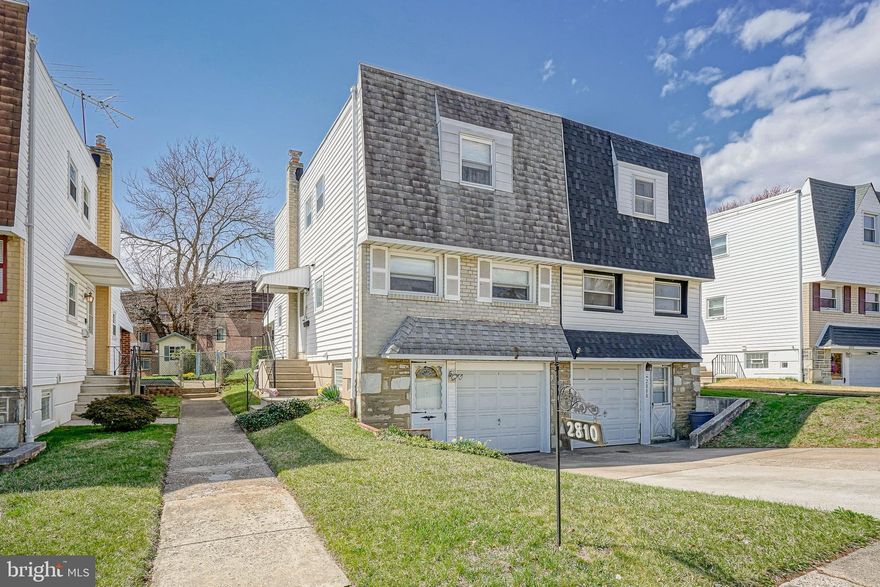 ***OFFER DEADLINE: Thursday, April 3rd at 7pm***   Spacious 3-bedroom twin situated on a quiet block in Pennypack that has been cared and loved for by the original owners. Enter to find a spacious living room with ceiling fan & sliding glass door that leads to a covered patio that overlooks the rear yard which is great for entertaining. The front of the main level features a formal dining room with exposed hardwood floors and nice chandelier and leads to the eat-in-kitchen with an abundance of cabinets & counter space, ceiling fan, gas cooktop, wall oven, dishwasher, and refrigerator/freezer with that is included.  The upper-level hosts 3 spacious bedrooms, all with exposed hardwood floors, ceiling fans and plenty of closet space, as well as a 3-piece ceramic tile bathroom with shower/soaking tub combo. The lower level is a finished basement that leads to the separate laundry room with washer and dryer that are included, powder room and exits to the attached garage with newer door and electric opener and driveway that provides off-street parking. Additional features are updated 100-amp electric service, newer heater & central air, newer water heater, roof recently coated, solid-wood interior doors throughout and the list could go on. Truly a well-cared for home that is evident as soon as you walk in.