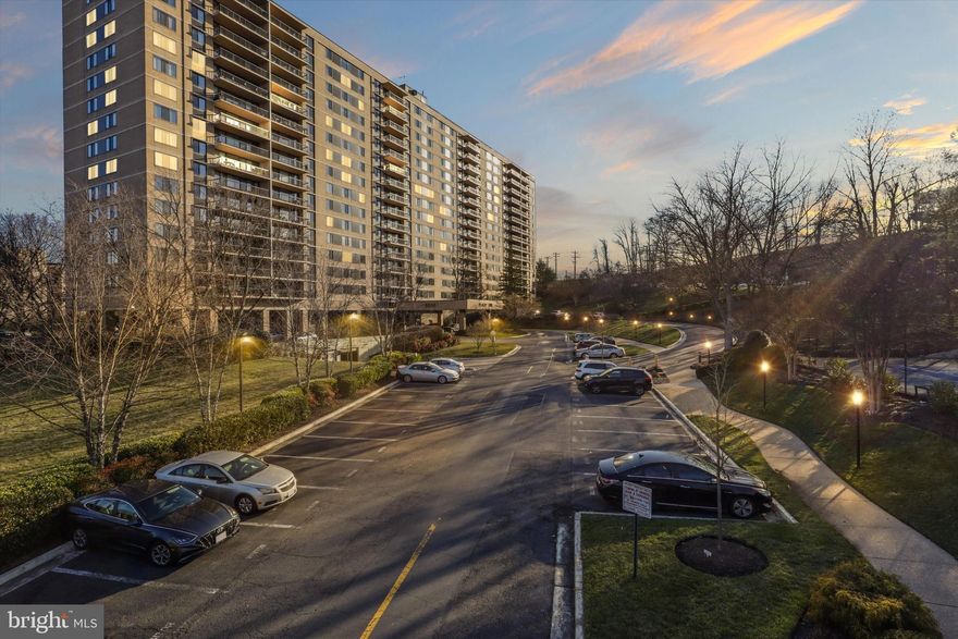 Welcome to Place One Condominiums, a sought-after high-rise community in Alexandria! This charming 1-bedroom, 1-bath condo on the 9th floor offers a bright and open layout with tiled floors throughout and plenty of natural light. The well-appointed kitchen features abundant cabinetry and generous counter space, perfect for cooking and entertaining. Enjoy the convenience of an in-unit washer and dryer and a modern, refreshed bathroom. Monthly rent includes all utilities (except internet) plus a garage parking space.

Residents of Place One enjoy a host of amenities including a fitness center, pool, sauna, tennis courts, and 24-hour front desk security. Ideally located at 5500 Holmes Run Parkway, this condo provides easy access to I-395, Old Town Alexandria, DC, and the new INOVA Alexandria Hospital site. With style, comfort, and convenience in one package, this condo is the perfect place to call your next home!