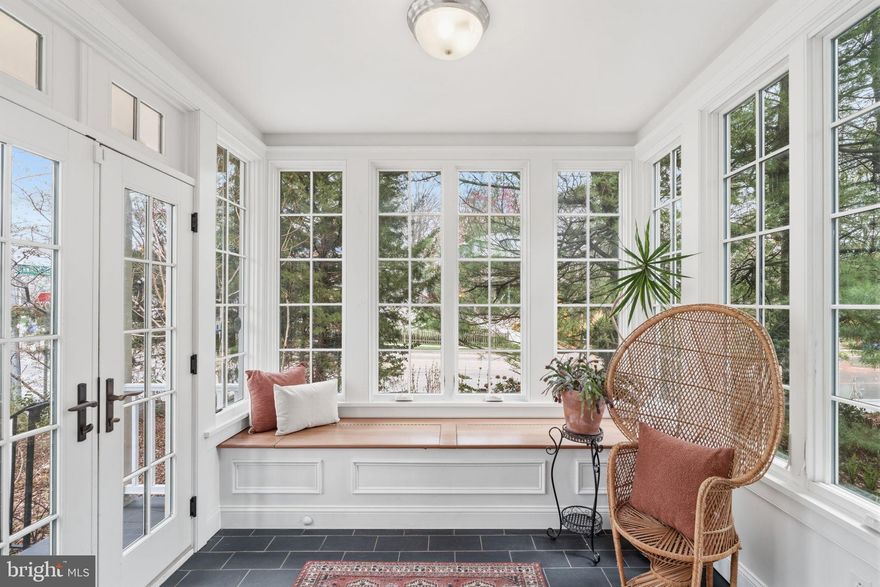 Built in 2006, this rare modern residence in West Mt. Airy beautifully blends modern infrastructure with traditional craftsmanship, pairing newer construction and updated systems with the timeless architectural character that defines the neighborhood. Rich crown and tray moldings, detailed millwork, and elegant wood finishes echo the charm of classic Mt. Airy homes, while contemporary design and mechanical systems provide comfort, efficiency, and ease of living. Offering 4 bedrooms and 3.5 baths, the home delivers refined, flexible living spaces thoughtfully designed for both everyday comfort and elegant entertaining.

A spacious, light-filled living room welcomes you inside, complemented by generously proportioned bedrooms throughout. At the heart of the home, the chef’s kitchen is outfitted with dual sinks and two dishwashers, making hosting effortless. A conveniently located first-floor washer and dryer enhance daily functionality, while the attached one-car garage offers direct interior access and is complemented by a private driveway for additional off-street parking.

The second floor is anchored by an oversized primary suite that serves as a private retreat, featuring a luxurious ensuite bath with dual sinks and a spacious walk-in closet. A charming reading window nook in the hallway provides a quiet, sunlit space for relaxation. Two additional well-appointed bedrooms share a thoughtfully designed Jack-and-Jill bathroom, offering both comfort and privacy.

The third floor adds exceptional versatility, featuring a generous flex space ideal for a den, library, home gym, or creative studio, along with a large bedroom and full bathroom—perfect for guests, an au pair suite, or private work-from-home living. A beautifully finished basement further expands the home’s footprint, complete with a wet bar and an additional room ideal for a music studio, office, or media lounge.

Outdoors, sustainability and design converge in the professionally curated landscape. The fully native, no-mow yard—designated as a Monarch Waystation—was designed and maintained by Charlotte Kidd, a published garden journalist. Mature trees, privacy hedges, and abundant perennial plantings create a serene, private setting while supporting local wildlife and offering year-round beauty.

Luxury continues with high-performance green features, including a rooftop solar array (owned and fully paid for, installed in 2020) that significantly reduces energy costs, high-efficiency two-zone HVAC, a mudroom mini-split for targeted climate control, upgraded attic insulation, an induction cooktop, and Trex decking on the rear porch for refined, low-maintenance outdoor living.

Ideally located within walking distance to Weaver’s Way Co-op and beloved neighborhood amenities, this home presents a rare opportunity to enjoy modern construction, eco-conscious design, flexible living spaces, and elevated comfort in one of Philadelphia’s most sought-after communities.