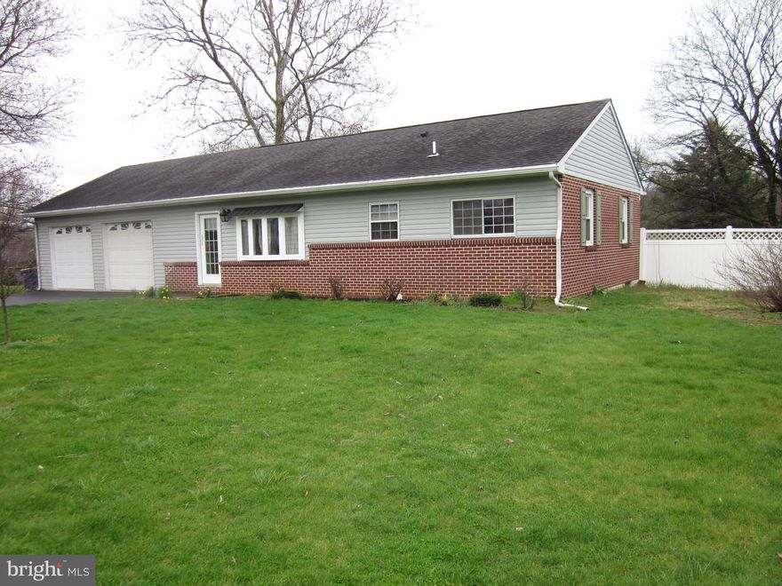 Easy access to Lancaster, Harrisburg, Hershey, Penn State Middletown.   SITUATED IN LOWER SWATARA TOWNSHIP, IN MIDDLETOWN AREA SCHOOL ON 0.35 ACRES IS 2 BEDROOM, 1 BATH RANCH HOME WITH ATTACHED  2-CAR GARAGE AND FENCED REAR YARD WITH YARD SHED.      FULL BASEMENT WITH LAUNDRY AREA (INCLUDES WASHER & DRYER), CHEST FREEZER, WATER SOFTNER, DEHUMIDIFIER AND POOL TABLE WITH  STICKS.    KITCHEN WITH PANTRY, BUILT-INS,   ELECTRIC  FLAT TOP RANGE with SELF CLEANING OVEN, Built-in DISHWASHER, Built-in Microwave  AND BAR  SEPARATING FROM LIVING ROOM.  Living Room 17X13; Kitchen 15X11, Master  Bedroom 24.6X10, Bedroom2  11X10, Bath 10X7 ( Bath includes walk-in shower). DRIVEWAY PARKING OFF STREET.   Tenant pays All Utilities:  Electric  (Forced Air Heat Pump) Central Air, Public Sewer and Trash.  (Water is Well)   Freshly Painted,   Ceiling Fans,   Hardwood Floors   spacious 1040 Sq.Ft   Requires Application and Security Deposit.  NO pets whatsoever; NO Smoking.  Call FMI (for more information) and Schedule Private Showing