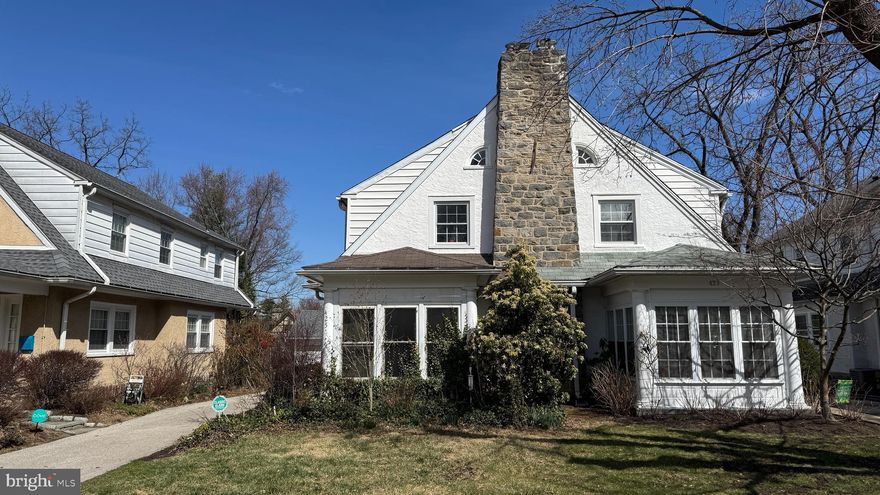 Simply put, this is a beautiful, move-in ready and updated home. It is located on a quiet and charming block of other well kept homes. The curb appeal will lure you into a sunroom with 3 walls of windows, letting the natural sunlight pour in.  Next the Hard Wood floors that flow throughout this home will lead you into a large Living Room with a gas fireplace set to warm your souls on cool winter days. The Dining Room is equally large and can accommodate all at your holiday feasts. Next notice that passthrough that leads you to your updated eat-in kitchen with a large pantry,  granite countertops, gas cooktop and its own skylight. If your looking for a bright, airy and open home,  you have found it! Stroll up the stairs to the upper level and find 3 nice sized bedrooms, with a large Primary Bedroom with an entire wall of closets. The full bathroom on this level has been updated with a new vanity.  And in case you desire a 4th bedroom, elevate yourself to the fully finished, sprawling attic/extra room with 2 skylights. Lastly we have for you a fully finished, daylight, walk-out basement (with new tile flooring) with a full bathroom (another new vanity) and a large laundry room. The furnace room also provides extra storage and pantry space. The mechanicals of this home deserve mention with a very efficient gas furnace, a new home AC unit and a new gas fired hot water heater.  Out back you have the perfect sized backyard with a 25 x 12 pressure treated wooden deck and a large mulched area for your garden. And yes you may have chickens in Bala Cynwyd!  Don't forget to check out the ample sized detached garage with attic style storage space.  This home is placed in a convenient and fun filled location. Walk to several restaurants including Hymie's Deli (50+ years of great food), Mediterranean, Italian, Indian, 2 Kosher Restaurants and a Kosher bakery and many more great restaurants and stores. For fun and adventure walk to Narberth and Suburban Square.  Acme, Giant, Trader Joes and Whole Foods are also just a stroll away! You are only a 6 minute walk to The Cynwyd Trail, which leads you to Manyunk, then go along the river walk-Northwest to Conshohocken or go Southeast to Boat House Row and the Philly Art Museum. And if you like to hike, go on hundreds of miles of trails in Wissahickon Park. If you desire the convenience of public transportation, it is just a few minute walk to bus and rail transportation stops (3  minutes walk to the bus, 6 minutes walk to the train). Once on the train it is only a 19 minute ride to 30th Street Station and another 20 minutes to the Philly International Airport. (the airport is also just a 23 minute drive. It is easy and quick to get to NYC,  Washington and the World! Schedule your personal tour today!