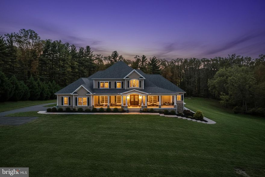 This unique almost new home will surely please the most astute buyer.  Drop dead gorgeous is the only explanation for this home that has so many up-scaled features.  You will love the main level which features the Primary Bedroom Suite with fireplace, Great Room with built in bar, & fireplace adjacent to the Gourmet Kitchen.   Walk out to the All Season Room and enjoy the wet bar, fireplace and beautiful lawn.  Top of the line everything shows in this immaculate home.  Custom moldings, LED lighting, Engineered hardwood flooring and so much more.  Second floor features three bedrooms, two full baths and overlook to the Great Room below.  Curved stairs, 20' ceilings and first floor mud room.  The two car Garage has access to the full lower level which is beautifully finished and attic storage.   The recently finished lower level  is a dream space with a Game Room, Gym, Recreation Room, Bedroom, Mechanical Room and two full bathrooms.   Walkout feature is sure to please.  This property features an additional lot that you could subdivide and sell off or use for in-law or family home.  Pole Barn with four door entry.  Convenient location close to all amenities, schools and churches.  Backs to Gunpowder State Park for privacy.  Close proximity to two airports in Fallston and Forest Hill.  A must see home that will knock your socks off!