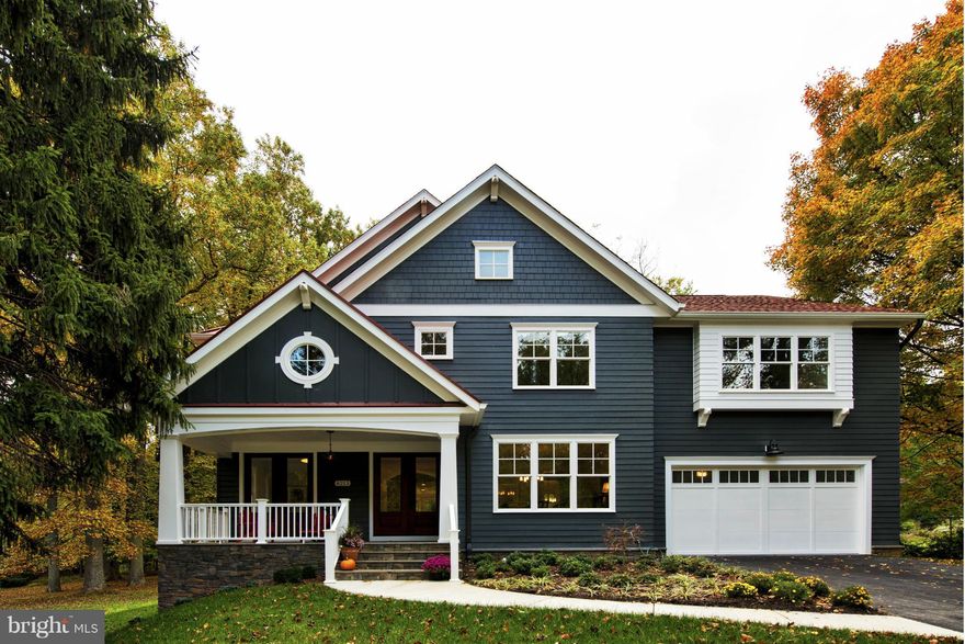 STUNNING CUSTOM HOME IS NOT YOUR AVERAGE CRAFTSMAN! Exquisite design, attention to detail, & unique features set this home apart. Ideally located on a very large, pvt wooded lot close to Metro, Tyson's & all major commuter routes. Huge custom kit, bkfst rm, formal LR & DR, family rm & rec rm w/bar, 6 generous BR's w/aupair suite, & mud rm with lots of living space for all! OPEN HOUSE 3/29 1-4PM.