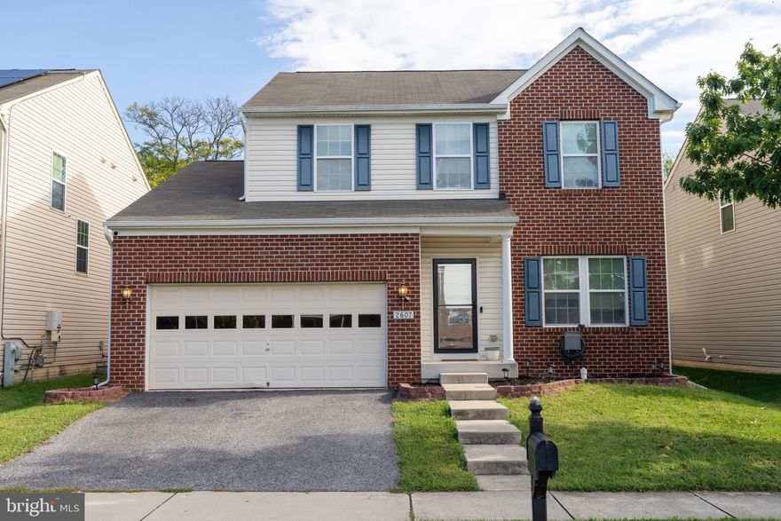 Welcome to 2607 Yorkway, a well-maintained 3-bedroom, 2-bath home offering both charm and functionality. The main level features a bright and comfortable layout highlighted by a spacious living area with a cozy gas fireplace that flows into the kitchen, complete with stainless steel appliances, an island, a large pantry, and plenty of cabinet space. Just off the kitchen, a separate dining area with vaulted ceilings and a sliding door opens to the backyard and deck, making indoor-outdoor living and entertaining a breeze. Upstairs, generous bedrooms are complemented by an additional open landing space that’s perfect for a home office, den, or play area, while the unfinished basement offers excellent storage or the opportunity to create more living space in the future. A rare 2-car garage adds convenience and value, while outside you’ll find a tall privacy fence, a deck, and a charming gazebo-style structure that provides shade and creates the perfect spot for outdoor dining or relaxing. Prime location close to shops, parks, and commuter routes.