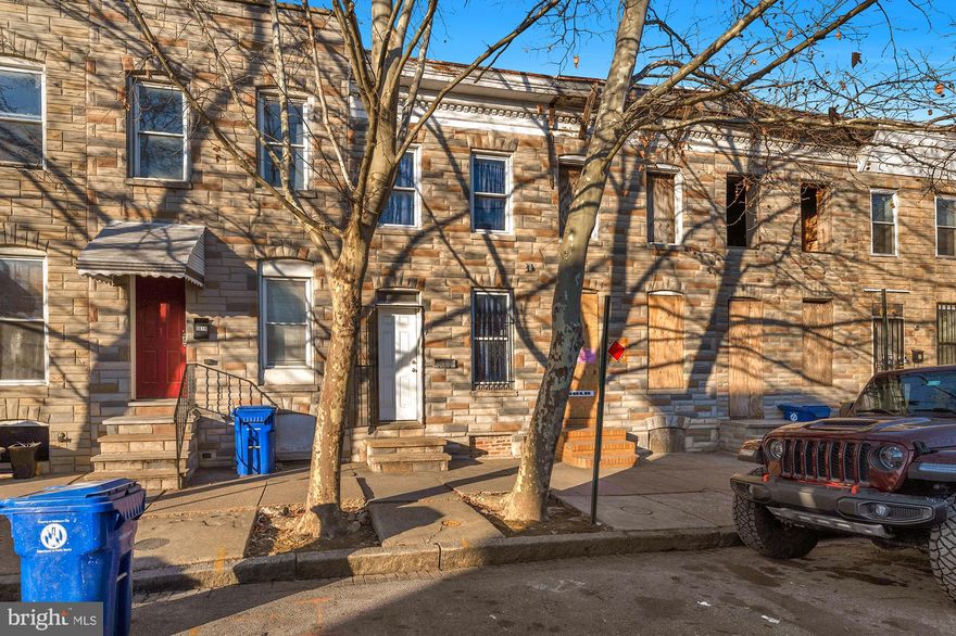 Charming Carrollton Ridge Rowhome – Investor or Handyman Special!

This classic Baltimore townhouse offers 2 bedrooms and 1.5 baths, ready for your personal touch. Whether you're an investor looking for your next project or a homeowner eager to create your dream space, this property is full of potential. Nestled in the heart of Carrollton Ridge, it retains the character of a historic Baltimore rowhome while offering the opportunity for modern updates. Don’t miss your chance to bring your vision to life—schedule your showing today!