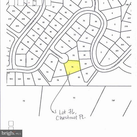 Vacant Land For Sale - LOT 76 Chestnut Place<br/> Frederick County, CROSS JUNCTION, VA 22625