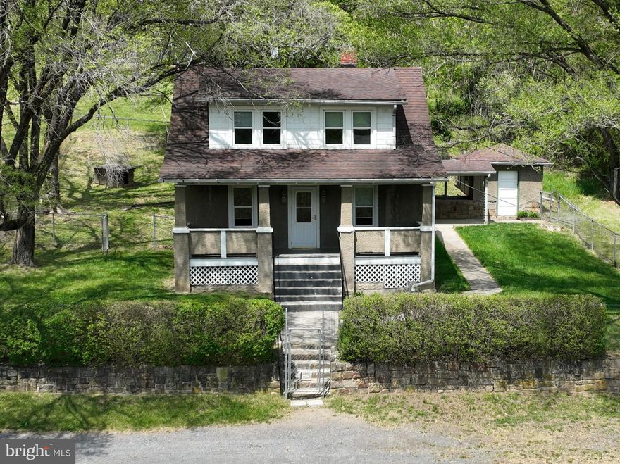 Don’t miss this affordable and charming Cape Cod nestled away on a quiet country road near the beautiful mountain Town of Romney, WV! Offering a perfectly balanced floor plan, this 3 -bedroom, 1.5 bath home offers ample space and functionality to suit most any living arrangement! Further complemented by a full, unfinished basement and an oversized 1 car detached garage offering massive storage opportunities. Positioned perfectly on a picturesque lot featuring mature trees with a partially fenced yard offering ample play area for kids or pets. Be a part of the community you live in and feel the difference smaller borders can make. Located near the South Branch of the Potomac River, the area offers ample outdoor activities year-round. Don’t miss out on the perfect home at the perfect time! Property offered strictly As Is.