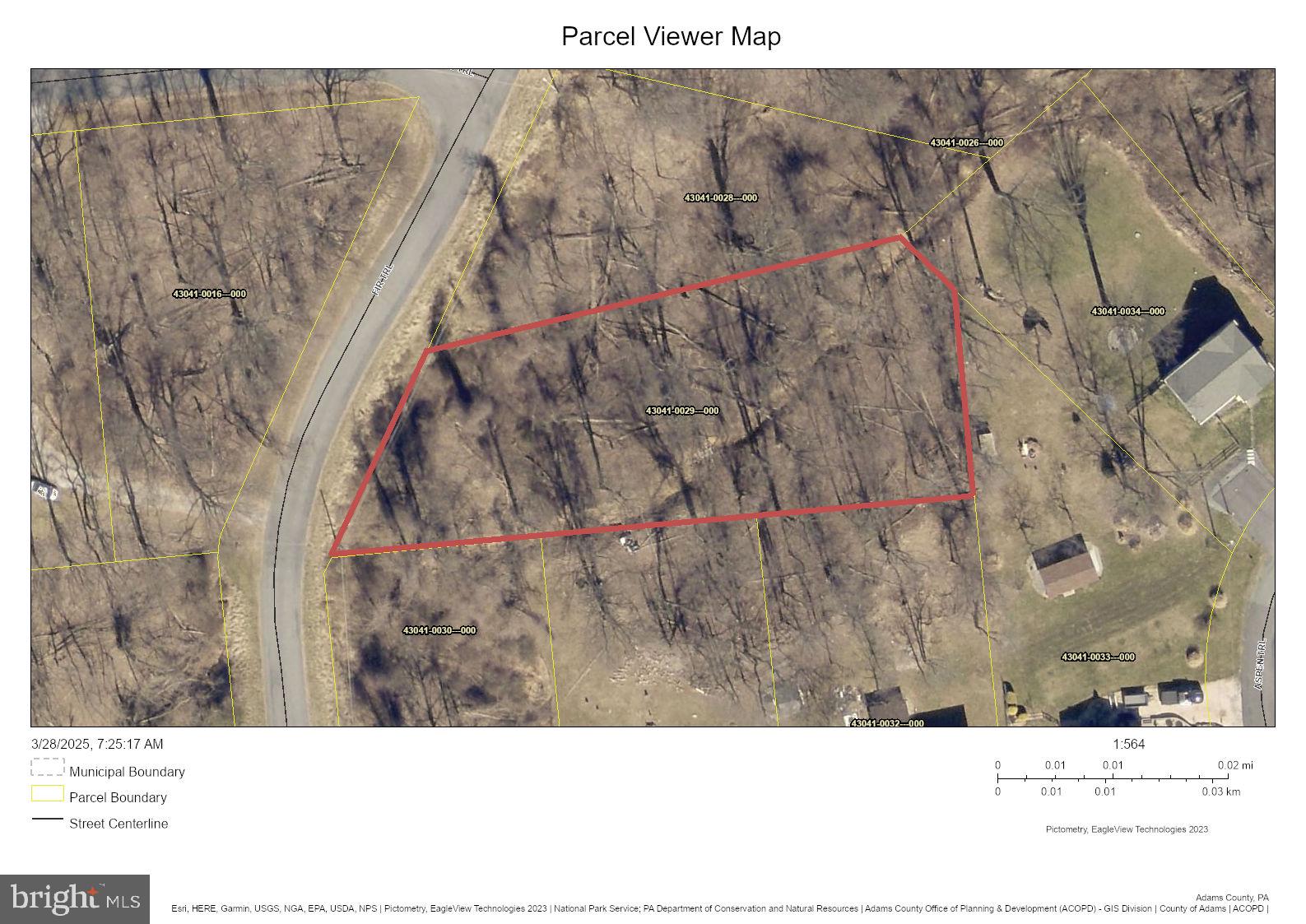 Build your dream home on this wooded 0.71-acre lot in Carroll Valley Borough. Ideally located for both Pennsylvania and Maryland commuters. This lot is located in the quiet Ranch section. Live in a quiet, rural environment while still being close to hospitals, shopping, skiing, golfing, hiking, public parks, PA & MD state parks, historic Gettysburg, and more. Perc Approved and a septic design are in the associated document.