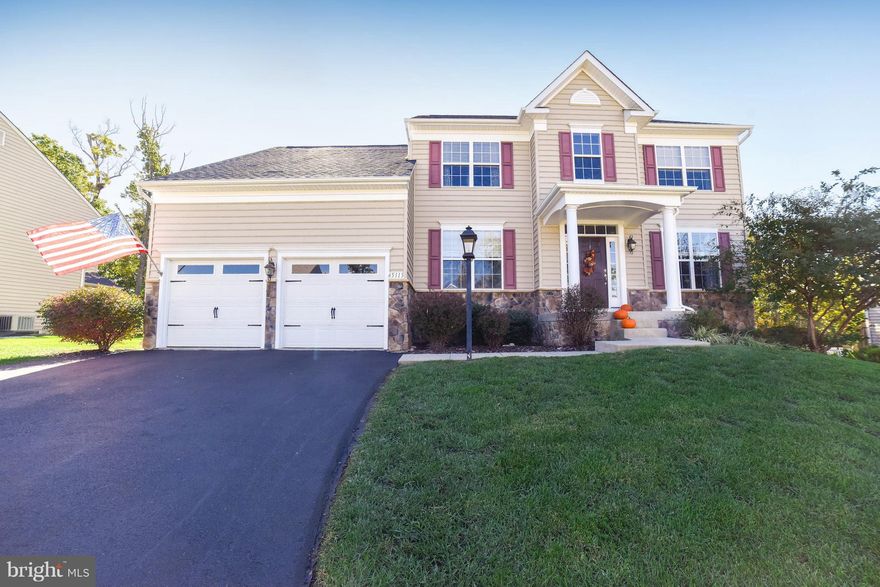 Great location! 3 level colonial w/ over 3,200 sq.ft of finished space. Formal dining room, Family Room w/ gas fireplace  Kitchen has SS appliances, granite counter tops & island. Beautiful 2 story foyer with hardwood floor. Main level has an office. Basement is finished with a  full bath. Rear paver patio . Close to shopping and Pax River Naval Air Station.