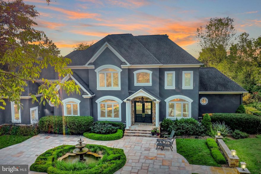 "La Terra," tucked away in the village of Philomont, is the perfect example of combining modern luxury with the charm that one would expect in a Hunt Country estate. Flanked by the Blue Ridge Mountains and Catoctin Mountain, tranquility awaits as you relax in your private outdoor oasis with year-round views of the Blue Ridge Mountains. Very rarely would you find an outdoor space that rivals "La Terra." No detail was left untouched, from the heated outdoor pool to the Viking appliance-equipt kitchen, expansive stone terrace, picturesque gardens, fountain water features, and koi pond. The interior of this home is equally impressive, with an extensive list of tasteful appointments at every turn. Newly refinished hardwood floors greet you upon entering, opening up to the grand foyer and dramatic contrasting staircase. Custom windows throughout the home bring in tons of natural light while providing the utmost energy efficiency. The heart of this home is the bright white chef-inspired kitchen, which lends itself to hosting large gatherings and being part of the conversation in the adjacent family room.  The stunning bathroom updates are guaranteed to catch your eye, as every single one has been fully remodeled. Also uniquely desirable is that all bedrooms are ensuites, each with its own bathroom and spacious closets. Finally, the basement area is anything but typical. The newly updated theatre room is bound to be a frequent hangout all year round. However, a separate rec room area awaits down the hall if you desire a more social setting. The three large bonus rooms could satisfy a host of opportunities, and although not official bedrooms, they have more than enough space to accommodate even the most discerning guests. There's much more to see that could only be appreciated in person. Schedule your private showing today.