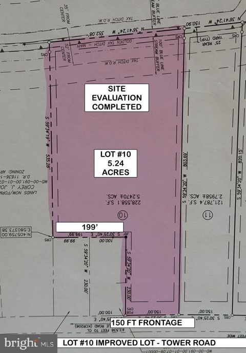 LOT#10 TOWER ROAD CAMDEN WYOMING DE 19934