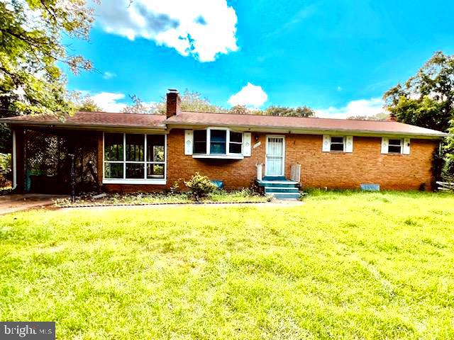 Welcome to 5001 Bridgeport Drive. You won't want to miss the opportunity to own this charming and well maintained 2 level rambler brimming with potential and awaiting your personal touch. There are 3 Bedrooms with 2 full bath in main level, 2 Bedrooms with a full bath and kitchen in the lower level. Fence in the back yard and a very good rear view of a pond. A private driveway with cover carport and enclosed porch/patio perfect for hosting family and friends for outdoor events. The living room, dining area and all the bedrooms in the main level are hardwood floors. A fully finished basement with tiles flooring and offers endless option of open space for family room, home office, or gym area. Estate Home Sale is Sold As-Is! This property offers plenty of tranquility that features easy access to nearby the Metro green line and several bus routes, the I-495 Beltway, Andrews Airforce Base, Supermarkets, Shops and Businesses.