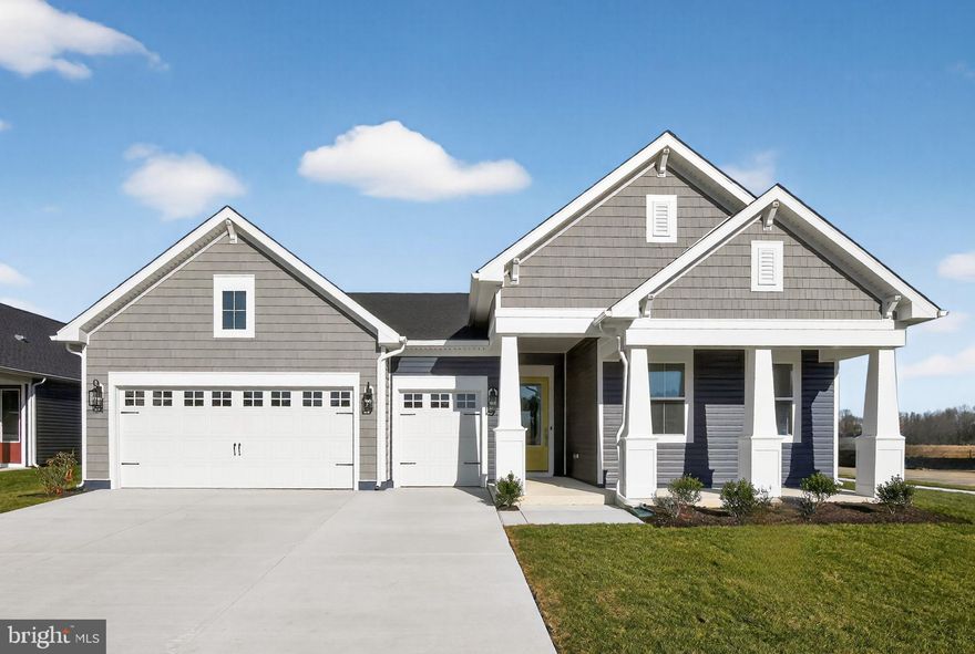 Welcome to the Carver, a beautifully designed home that blends an open-concept layout with charming Farmhouse-inspired elements. Scheduled for settlement in June 2026, this home offers 2 bedrooms plus a home office, 2.5 baths, and a 2.5-car garage, providing both flexibility and functionality.

The main living area features a stunning stone fireplace with hearth, creating a warm and inviting focal point. A screened-in patio extends your living space outdoors, perfect for relaxing or entertaining. Everyday conveniences include a top-load washer and dryer and a utility sink.

The kitchen is designed for both style and performance, featuring quartz countertops and a double oven—ideal for hosting or preparing meals with ease. Laminate flooring flows throughout the home, with tile flooring in the bathrooms for added durability. The baths include an upgraded shower, adding a touch of comfort and style to your daily routine.

For a full list of features for this home please contact our sales representatives. 
Photos are for illustrative purposes only and may not represent the exact home or finishes available.