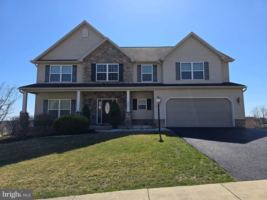 Welcome home! This charming traditional style home, built in 2009 featuring a stone and vinyl exterior which offers a perfect blend of comfort and style. Nestled on a generous 0.36-acre lot, this detached home features 4 spacious bedrooms and 2.5 bathrooms. Step inside and fall in love with 9 foot ceilings!  This warm and inviting interior is adorned with a mix of plush carpeting and elegant hardwood flooring. The family room, conveniently located off the kitchen, is perfect for cozy gatherings, enhanced by a beautiful gas fireplace that adds a touch of warmth on chilly evenings.  The kitchen features zodiac countertops with all appliances to covey. Enjoy the benefits of ENERGY STAR qualified windows that fill the home with natural light while keeping energy costs low. The exterior of the property is well-maintained with beautiful curb appeal. Relax on the inviting porch or entertain guests on the spacious composite deck, all while taking in breathtaking mountain views that create a serene backdrop.  Taking the time to finish the walk-out basement would add even more square footage would add additionl living space for whateve you need! A 2 car attached garage that offers convenient front entry and inside access so parking is a breeze. This home is not just a place to live; it’s a lifestyle waiting to be embraced. Don’t miss the opportunity to make this beautiful property your own and enjoy the perfect blend of comfort, style, and stunning views!