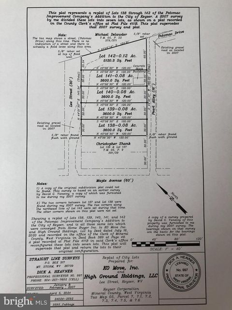 Vacant Land For Sale - 99 Lee Street<br/> KEYSER, WV 26726