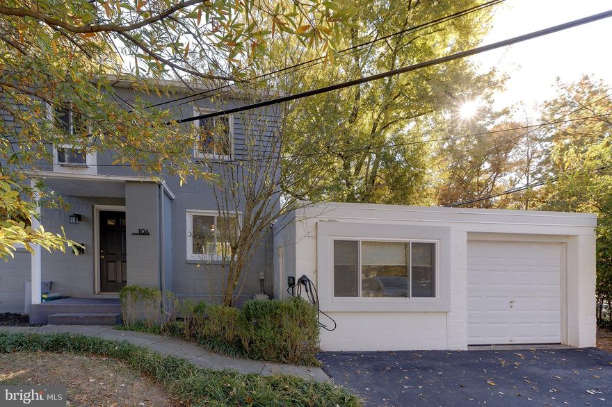 This end unit co-op has the iconic style of the late Art Deco era, together with some fresh updates and key conveniences that are not often found in Greenbelt Homes, Inc. townhouses. For example, this home has a driveway--dedicated, off-street parking right next to the front door, with an electric car charger. Its former garage was converted to a sweet, bright little office space, a half bath, and a laundry area. The kitchen has an induction stove, new butcherblock counters, and it's open to the dining room. It's one cheerful space for cooking, visiting, and opening out the extra leaf in the table for big family gatherings. Upstairs are two generous bedrooms and one pint-sized room perfect for an office, a nursery, or a great walk-in closet! Throughout, the original doors have been stripped and refinished. Outside, a big fenced yard comes equipped with a large, recently constructed storage shed. Isn't it nice to find a gracious, comfortable home with such style? NOTE: the co-op fee includes ALL property taxes, as well as exterior and interior maintenance, insurance, reserves.IMPORTANT: the co-op fee includes all property taxes, exterior and interior maintenance. See co-op fee breakdown in documents for specifics. List of approved lenders is here: www.ghi.coop/how-to-buy/mortgage-Lender-list .