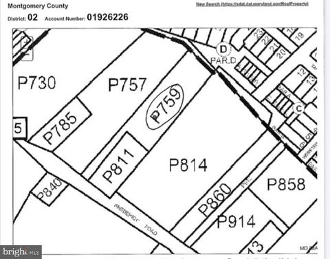 Parcel 759 FREDERICK ROAD CLARKSBURG MD 20871