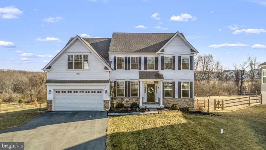 Welcome to 10 Wakefield Home, a stunning nearly new construction featuring the highly sought-after Malvern floor plan with numerous upgrades!**  

Step inside to a grand two-story foyer, flanked by a formal living room on the right and a spacious dining room on the left. As you move further into the home, you'll enter the expansive gathering room, seamlessly connected to the gourmet kitchen—perfect for entertaining. The chef’s kitchen boasts an oversized island ideal for meal prep and casual dining, a gourmet gas cooktop with a range hood, a wall oven, and a built-in microwave, ensuring an exceptional cooking experience.  

Just off the kitchen, the bright and airy solarium provides a serene space to enjoy your morning coffee while taking in breathtaking wooded views. A dedicated home office offers a quiet retreat for remote work. Completing the first floor are a convenient powder room, a laundry room, and access to the two-car garage.  

Upstairs, the luxurious owner’s suite features a private sitting area, an expansive walk-in closet, and a spa-like bathroom with dual vanities, a soaking tub, and a walk-in shower. The open hallway on the second floor includes space for a cozy reading nook or library. Three additional generously sized bedrooms and a full bathroom complete the upper level, overlooking the foyer below.  

The unfinished basement offers endless potential, featuring a large sliding glass door leading to the backyard, a double window for natural light, and pre-installed hookups for a full bathroom.  

Nestled in the desirable Ridgecrest community, this home offers convenient access to shopping, the train station, and a wealth of neighborhood amenities, including scenic walking trails, a playground, and an outdoor workout area.  

Don’t miss your chance to own this exquisite home—schedule your tour today!