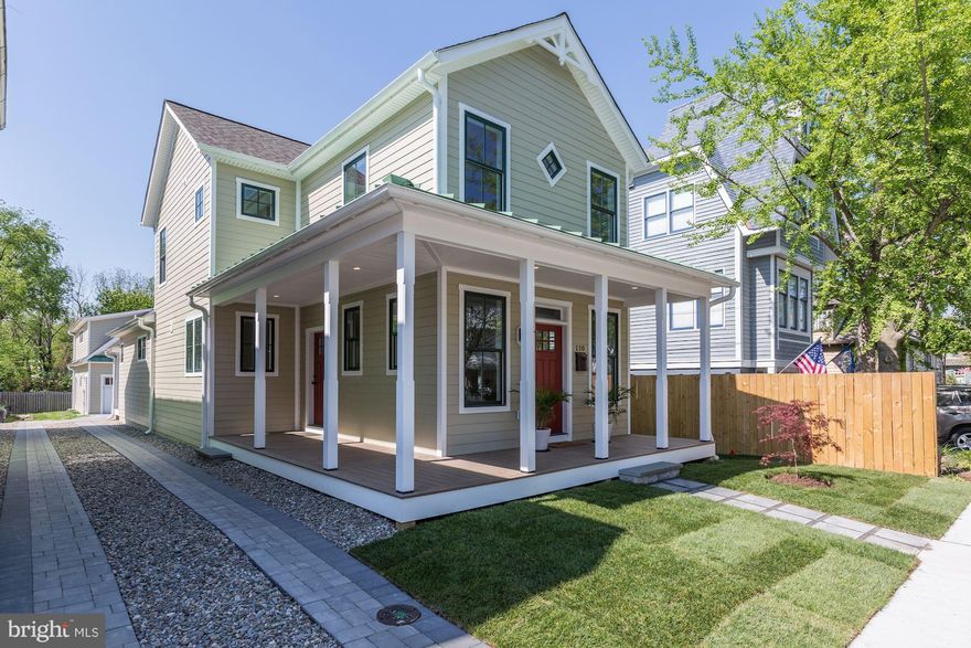 TAX RECORDS DO NOT REFLECT CURRENT HOME.  This property was a tear down/new build completed in 2017.  Stunning custom built craftsman-style home on the Eastport peninsula...much more spacious than it looks from the outside! Exceptional construction with meticulous attention to every detail, to include a detached garage w 600 sf finished loft (4th bedroom and bath), 9+ ceilings, European oak floors, solid wood doors, custom fabricated staircase, hand finished trim work.  Seller is currently completing some yard clean up and touch up work to make this home move in ready!