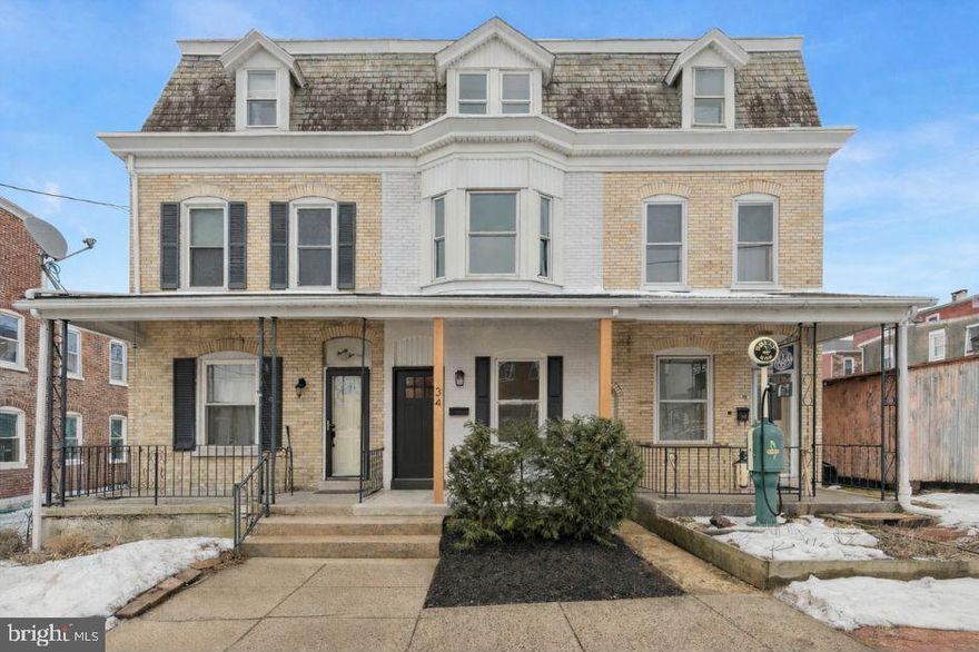 Beautifully renovated 3 bedroom, 1 bath home in the heart of Boyertown! This bright and open home features gleaming hardwood flooring throughout the main level. Enter into a spacious living room that flows seamlessly into the dining area and a brand-new kitchen boasting granite countertops, stainless steel appliances, gas stove, built-in microwave, spacious refrigerator, and classic shaker-style cabinets with ample storage.

Upstairs you’ll find three comfortable bedrooms with cozy carpeting, a fully renovated hall bath, and the convenience of second-floor laundry. Major upgrades provide peace of mind, including updated electrical and plumbing, new heating and air conditioning, and roof repair.

Enjoy the unbeatable location — walk to downtown Boyertown and the Colebrookdale Railroad. Move-in ready with quality updates throughout, this home offers modern finishes and exceptional value. Schedule your showing today!