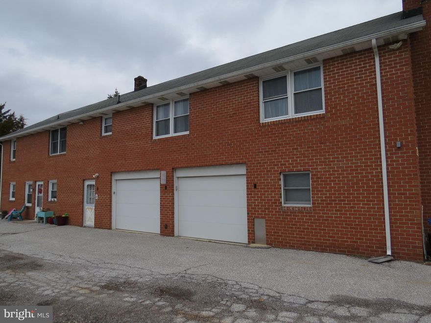 Rarely available two-bedroom apartment, all rooms have generous sizes to enjoy, and this unit is located on the second level.   Oversize kitchen allows plenty of table space, electric stove and refrigerator are provided.  Hardwood floors accent the bedrooms and living room areas.  Coin operated washer and dryer is available on the first level for tenants use.