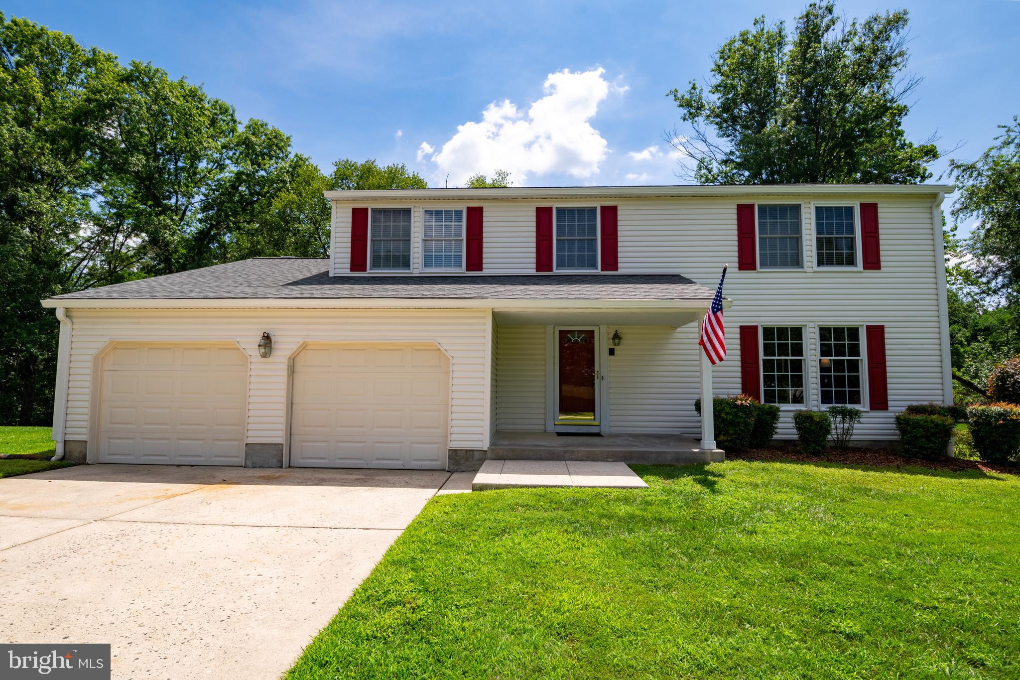 Welcome to your dream home in the sought-after West Riding community of Bel Air, MD! This stunning 4-bedroom, 2.5-bathroom Colonial offers 2,382 sq. ft. of spacious, light-filled living, complete with a central vacuum system for effortless cleaning. Nestled in a serene neighborhood, this home blends modern comfort with timeless charm. The open-concept main level features hardwood floors throughout, a gourmet kitchen with stainless steel appliances, large pantry, and a double oven, a cozy family room with a wood burning fireplace, and formal dining area perfect for entertaining. Upstairs, the expansive primary suite boasts a private en-suite bath and large sitting room, which could be easily converted into a fifth bedroom. Three additional bedrooms provide ample space for family, guests, or a home office. The beautifully landscaped backyard backs up to a large, wooded area and stream. The large screened-in porch creates the ideal setting for outdoor relaxation. Conveniently located near Bel Air’s vibrant downtown, shopping, dining, and major commuter routes, this home is a rare find. Don’t miss your chance to own in one of Harford County’s premier neighborhoods—schedule your tour today!