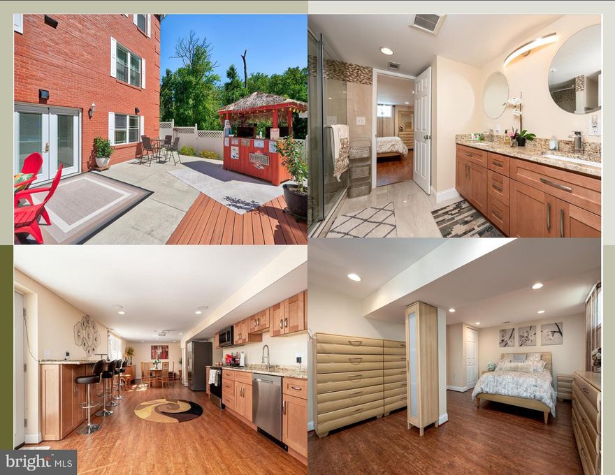 FULLY FURNISHED, ALL UTILITIES INCLUDED IN PRICE. Ready to move into a spacious 2-bedroom, 1-bathroom, 2100 SQ. FT, apartment fully furnished located at a lower level in a privately located single house in Owings Mills, 21117. Two bedrooms with a lot of storage space, separate secured entrance with security ring camera, beautifully remodeled bathroom with double sink and double shower, open living/dining room, LVP flooring throughout all apartment, beautiful new kitchen with new appliances, extra room with two storage areas for your needs, parking up to four cars, storage room with shelving and washer and dryer, beautiful backyard with pool to use from spring to autumn, and exclusive private seating for evenings and weekends. All utilities are included in the price. Fully furnished. The owner is a licensed Real Estate Broker. Please email to schedule an appointment.