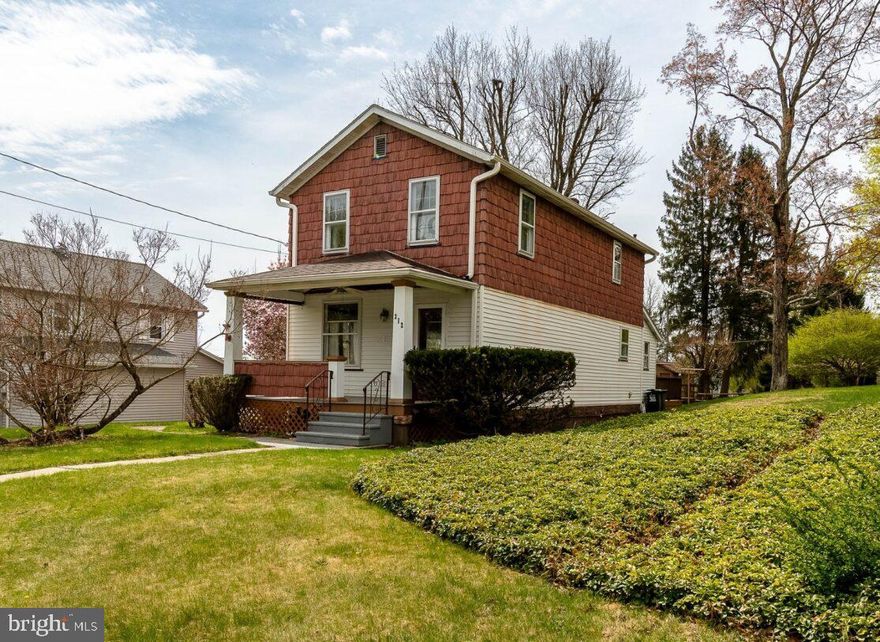 MULTIPLE OFFERS RECEIVED.  HIGHEST & BEST BY NOON, TUESDAY, MAY 6. Charming, Move-In Ready Home in Quaint White Haven Boro. Step back in time with this beautifully maintained home nestled near the top of the hill. Full of character & original charm, this home features wide stained woodwork, built-in living room shelving with glass doors, a stained glass window, and even a vintage built-in ironing board & built in 2nd fl hall storage. Immaculately clean and lovingly cared for, it’s truly move-in ready—perfect as-is, or ready for your personal updates in the future. Enjoy warm summer breezes from the peaceful front covered porch or the spacious rear deck. Located just minutes from I-80 & the PA Turnpike, commuting is a breeze. The keys to your new home await you—schedule your showing today!