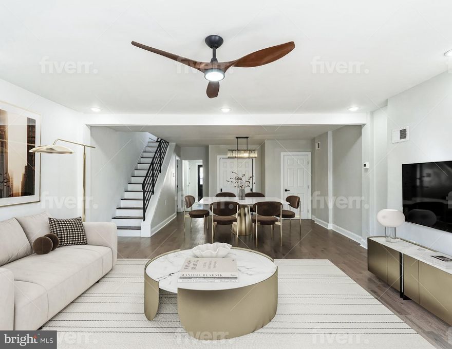 Easy to show listing.   This gorgeous renovated, wide twin home is better than new homes.  This home offers the benefits of a new home within the original solid built structure.  Make an appointment to see this beauty today.   The home offers new kitchen, baths, floors, windows, roof, HVAC, and much more .  The master suite offers soaring vaulted ceiling, great closet space and a luxury private bath.  The deep rear yard has  new 6' privacy fencing, perfect for pets & kids.  Great location in Central Roxborough just a short walk to the Ridge Ave. commercial district for all your everyday needs.  Roxborough is Philadelphia best "small town in the big City".  Nearby Historical Manayunk's Main Street is just down the hill.    Super convenient location that is just a 20 minute drive to Center City, King of Prussia, and Montgomeryville. 
 Easy access to major routes of travel and the PHL airport.  Ready to buy?  You could be moving in within a month!