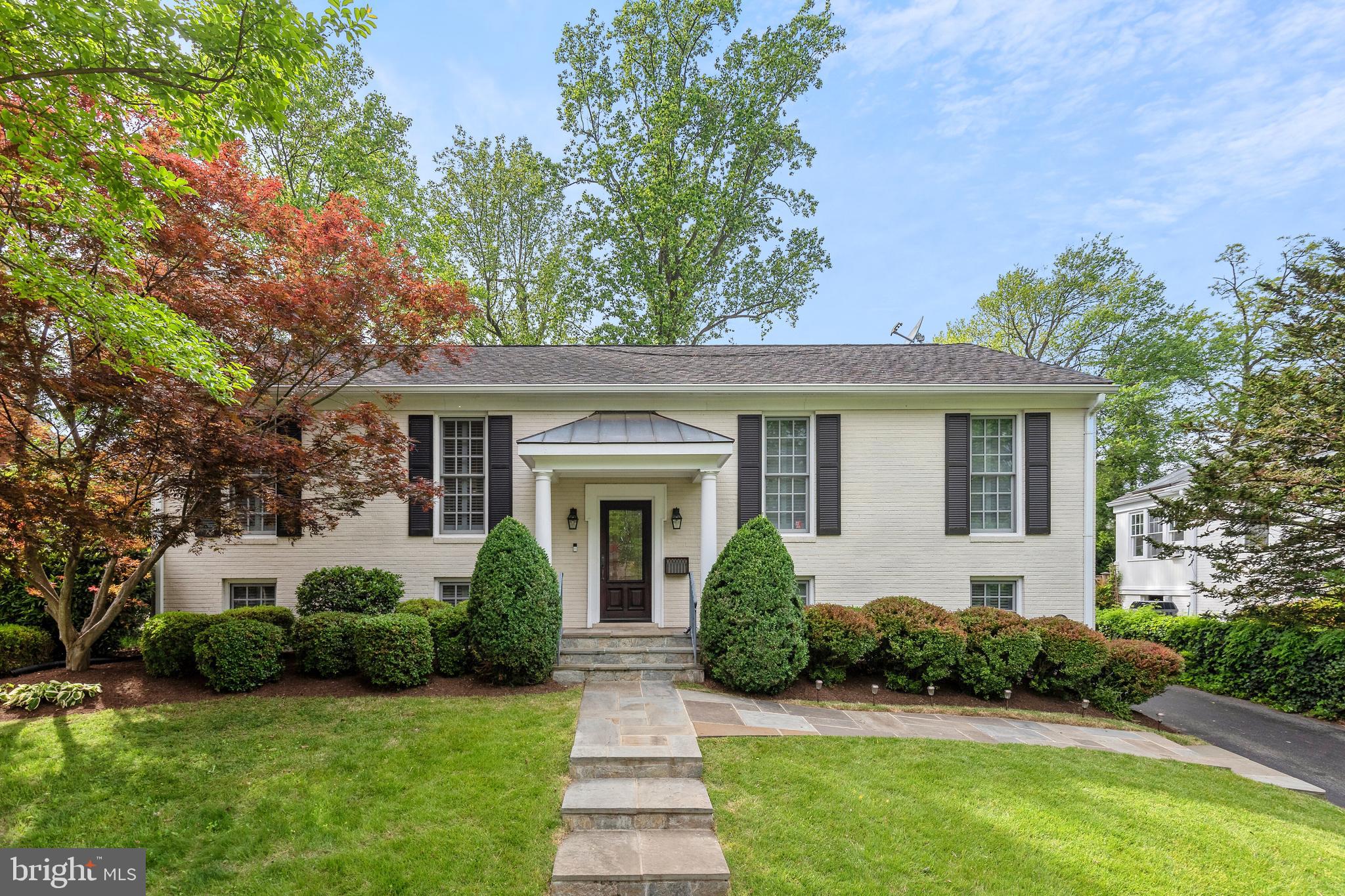 Discover the epitome of spacious living at 5405 Newington Road in Bethesda. This captivating home boasts 2 bedrooms and 2.5 baths on the main level, adorned with gleaming hardwood floors throughout and multiple fireplaces. Entertain guests in style with a separate formal living area, while the open dining/family room seamlessly flows onto a charming patio, perfect for al fresco dining.
Retreat to the expansive primary suite, featuring a generous walk-in closet for all your storage needs. Descend to the lower level to find 3 additional bedrooms and a bath, accompanied by a versatile living area/media space, offering endless possibilities for relaxation and entertainment.
Outside, a detached garage and ample storage space under the house ensure convenience and organization. The fenced backyard provides a private oasis for outdoor enjoyment. Plus, with the Westbard Shopping Center just minutes away, everyday conveniences are at your fingertips. Don't miss this opportunity to call 5405 Newington Road home!