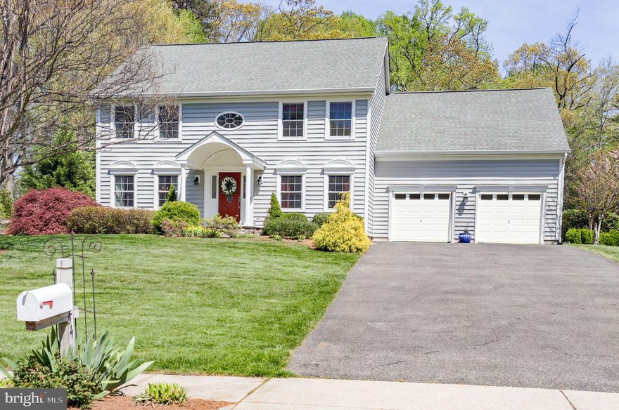 Resort style living in sought after Waterford Neighborhood.  This meticulously maintained four bedroom 3 ½ bath home sits on over an acre of secluded landscaped grounds with irrigation.  The home boasts a recently renovated oversized kitchen with walk-in pantry, all stainless steel appliances, including a French door fridge.  The kitchen also includes quartz countertops, two large islands and recessed lighting.  The kitchen directly integrates into the large family room with soaring ceiling and floor to ceiling stone natural gas fireplace.  This level also includes a recently renovated half bath, a mudroom/laundry room with additional storage, a formal living room and dining room.  On the second level, you will find four bedrooms with a large primary suite.  The hallway bath was very recently renovated with marble flooring and shower.  The primary suite includes a walk-in closet and a recently renovated bathroom with large glass shower, a soaking tub and marble flooring and shower walls.  The lower level includes a very large family room/recreation room, an office and an additional finished room and tons of storage.  The lower level also features a full bath with glass shower.  Heading outside from the first level family room you will discover a one of a kind super-sized screen room  The room is 24’ x 24’ with a vinyl bead board cathedral ceiling, recessed lights, two fans and a beautiful floor to ceiling stone fireplace with gas insert.  You will also find an all stone bar with granite countertop and built-in fridge.  Leaving the screen room you’ll step out onto the pool deck where there is a 42 foot saltwater gunite pool with four fountainheads that was just refinished in 2024 with a diamond bright finish.  It also has a new pump and new natural gas heater. Looking across the pool, you will see a permanent 14x16 cabana off the shallow end of the pool.  On the opposite side of the pool is a 14 foot gazebo which is great for crab feasts.  Additionally, there is a two level deck with a pergola for shade.  If that’s not enough to keep you busy, there is a large concrete basketball court.  The home has a newer natural gas Trane HVAC system, radon abatement system, 50-year roof shingles and vinyl composite windows.  Truly this is an outdoor lover’s paradise.
The neighborhood has a pier for fishing, crabbing and kayaking and also racks to store your kayak for a fee.  Additionally, there is a big open community space and a playground tot lot for the kids.