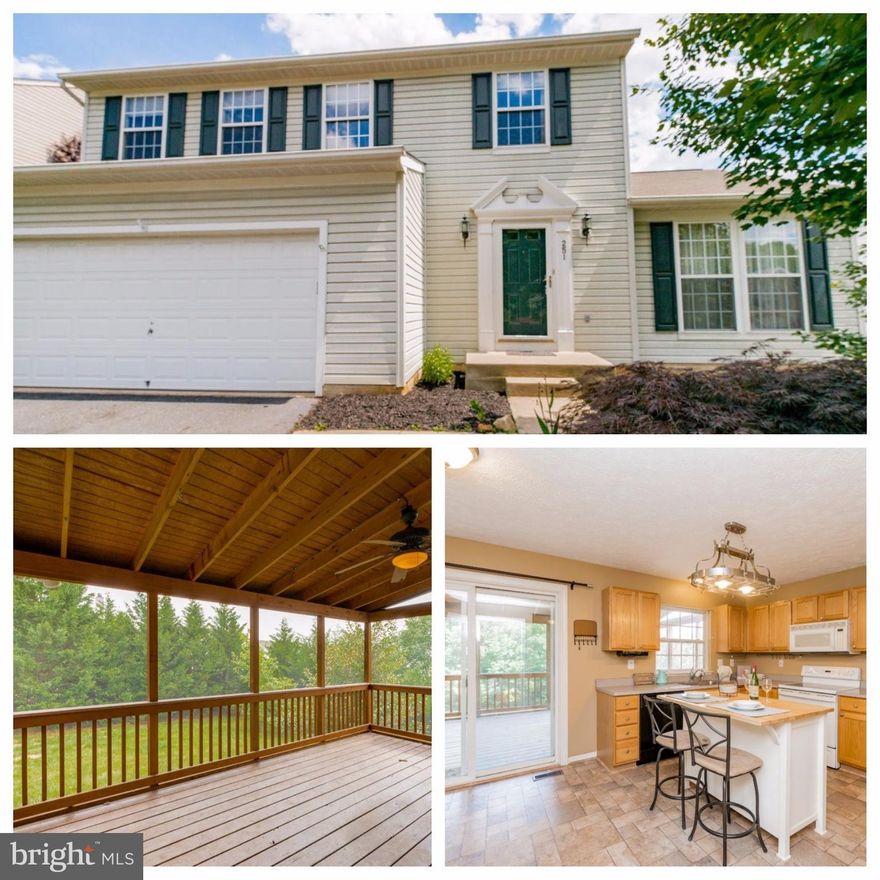 Best Buy in Gorgeous Gunpowder-4 Bedrooms-2 Full Baths & Main Level Half Bath-Open Kitchen & Family Room-Over-Sized Screen Porch Overlooking the Private Fenced Yard-Wood Flooring in Dining & Living room. Large Master Bedroom Walk-in-Closet- Master Bath with Separate Tub & Shower-Finished Basement with Laundry Room & Storage Space-2 Car Garage-Bonus Solar Panels for Low Energy Bills-Great Location!