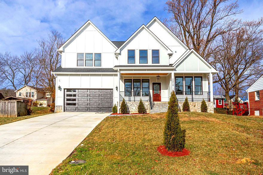 Welcome HOME! Certificate of Occupancy is FINALLY in. Stunning 3 level craftsman home in Sought After Pimmit Hills Community, OVER 5500 SQF, features 6 generous size bedrooms and 4.1 bathrooms, beautifully designed and has gorgeous chandeliers throughout the whole house .  hardwood  flooring throughout the main and upper levels, Huge  gourmet kitchen with marble design quartz countertops, oversized center Island, stainless steel appliances featuring  6 burner gas cooking, range hood & double oven.  Off of the kitchen is a family room with boxed beamed coffered ceiling.   Main level office/playroom/bedroom, and powder room.  Four total Bedrooms on upper level. Luxurious master suite with Large Soaking  tub plus oversized shower and His & Hers walk-in closets. All bedrooms include walk-in closets with full built-in.  2nd bedroom has own private bathroom.  3rd & 4th bedrooms with Jack & Jill bathroom, Upper level Laundry. Walk out Lower level to enjoy with large open space for entertaining featuring media room, creation room with kitchenette , sixth Bedroom/Exercise room with full Bathroom and walk-in closet and extra storage room.  Natural gas for furnace, water heater & cooking.  Spacious porch overlooking  a beautifully landscaped front yard.  Front Entry (2 car) Garage with huge driveway that can fit up to 6 cars. Conveniently located close to Tysons Corner, I-66, I-495, R-7, schools, shopping centers, malls, and restaurants. NO HOA.