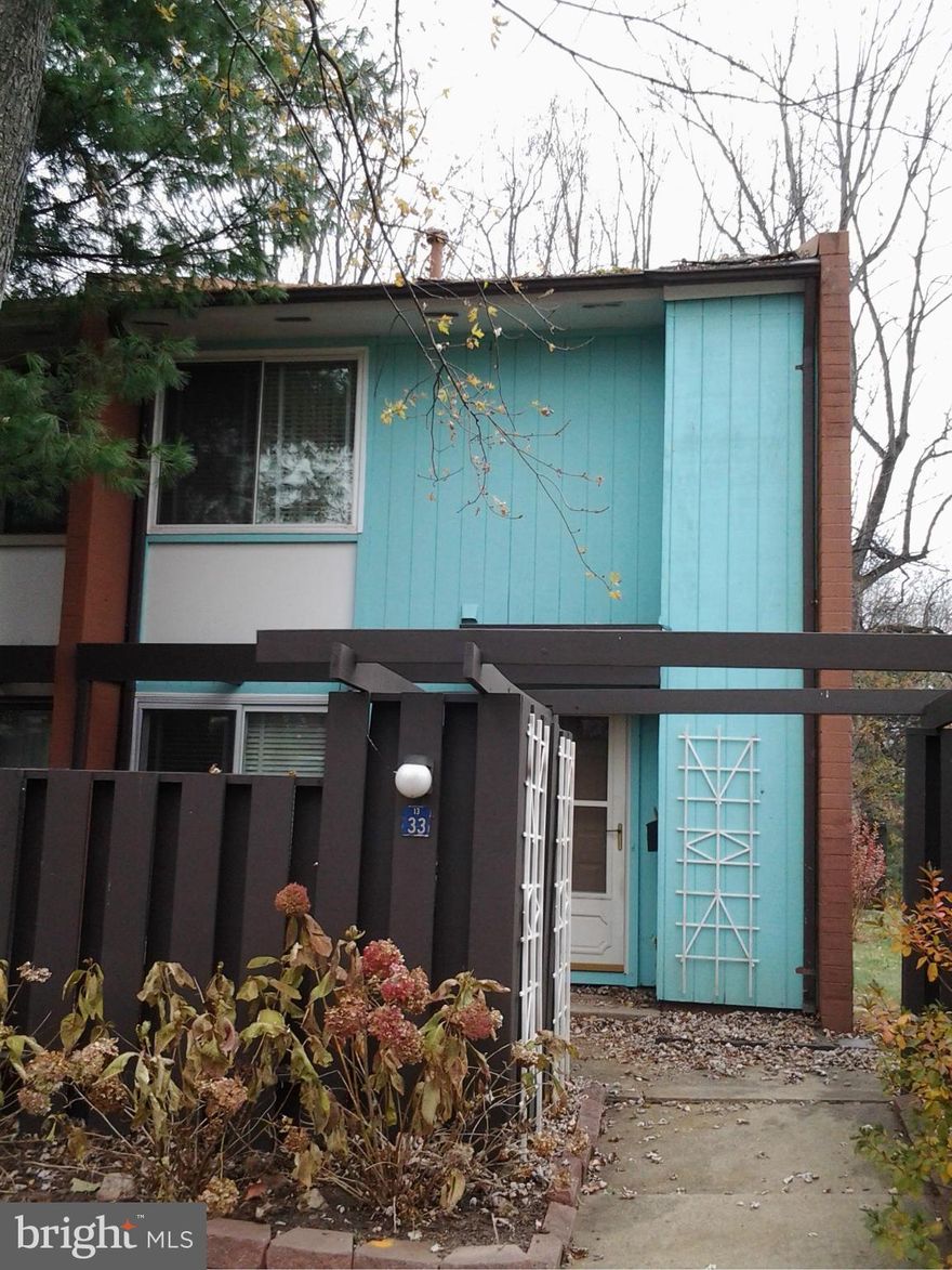 Financing fell through.  Terrific opportunity to own in Reston.  Outside painted and wood siding replaced.  Fenced patio.  End unit with large common area and privacy. Exceptionally bright home with spacious rooms and warmth. Close to Silver Line and all Reston amenities.  Sold strictly "as is" for the convenience of the family.Financing fell through. Ready to go.  It is sold strictly an "as is".