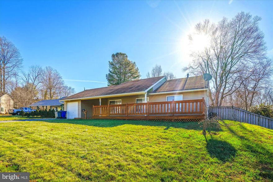 A Real Gem!!Beautiful and Extremely well kept rambler !! You will love living on a cul-de-sac !!  Updates galore throughout the house including baths, kitchen,  s/s appliances, new carpeting and painting*  Eat-in-kitchen area*  Great front porch/deck, breezeway and one car garage*   Fenced backyard with expanded deck for your cookouts*  Must see to appreciate* Minimum 12 month lease* Professional pictures are coming soon,