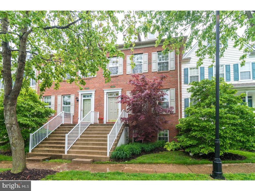 What a great location - Lantern Hill Community is within easy walking distance to shops, restaurants and entertainment! Open floor plan with a spacious Living and Dining Rooms feature 9 ft ceilings, crown molding, recessed lighting, and beautiful Brazilian Hardwood floors on the main level. Generous kitchen with Breakfast Island, 42" cabinets, granite countertops, newer stainless steel appliances offer a clean look. Convenient half bath and coat-closet off the kitchen. The second floor includes the Master Suite with walk-in closet and full bath featuring double vanity, shower, soaking tub and ceramic tile floor. Second Bedroom, Hall Bath and Laundry with front loading washer and dryer. The third floor is currently furnished with large Guest/3rd Bedroom and comfortable Office. The Finished Basement has space for everyone with Art Studio, Workshop, Storage area and mechanicals. Off the kitchen is access to the one car attached Garage and landscaped brick Patio. Included in the Homeowner's Fee is Fitness Center, landscaped open space with gazebo, trash pick-up, snow removal, lawn and garden service.