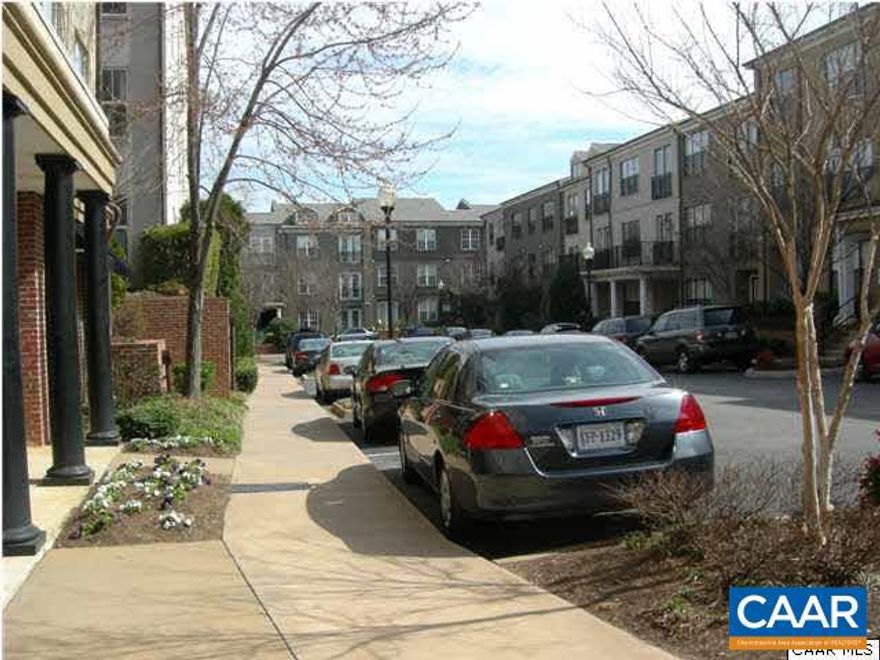Available 6/7. Walker Square condominium overlooks Main St. The living room is expansive enough for a desk area. 3 large walk-in closets. Corner unit with 9 ft ceilings and oversized closets. Washer and dryer.