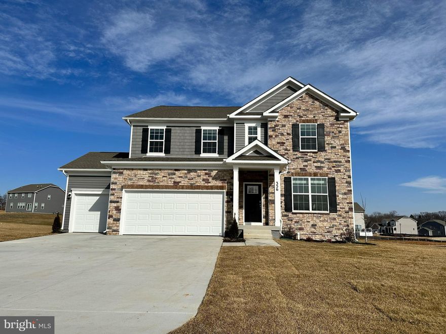 IMMEDIATE  delivery!  Welcome to 356 Tyson Drive in the sought after Hermitage community in tranquil Berryville, VA.    This home has a total of 4,280 square feet of finished living area, including 5 bedrooms, 4 baths,  finished rec room, 3 car front load garage and is sited on a 1/2 acre lot. The  kitchen has a large island, stainless steel appliance, upgraded cabinets and beautiful quartz counter tops.  The upgrade cabinets and quartz counter tops will also be in every bathroom.  The owner's suite has a separate sitting area and the laundry room, with washer/dryer included, is right off of the Owner's suite.  The home is turnkey and the included features are washer/dryer, full house 2" blinds (excluding the sliding glass door), garage door openers with remotes and SMART home technology, including programmable thermos stat, video door bell among many other features.  Call today to schedule an appointment to see this home. *Photos for reference only and not of actual home*