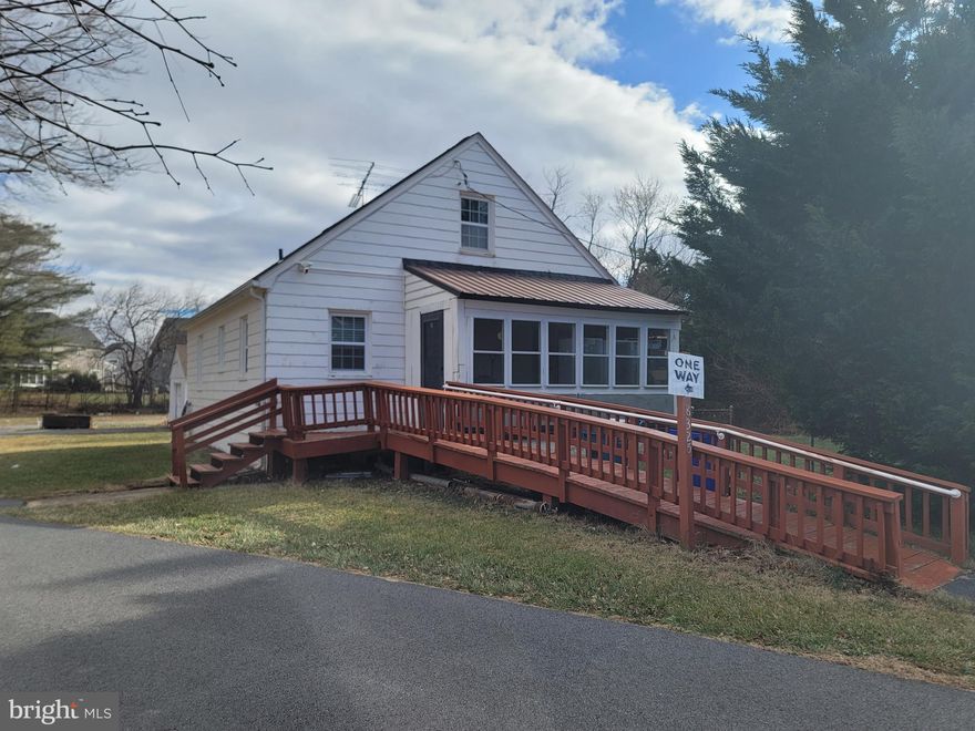 The church is selling a separate residential building & lot with its own tax ID. The church owns two lots with two separate tax ID's. The buyer needs to change the address with the Frederick county after the purchase is closed. Currently the tenant is occupying in the unit so the restricted showing time available. No interior photos available per the tenant, but it's a good condition.  Newer roof (2020), New HVAC (2025), New Hot water heater (2025), New stainless kitchen appliances (2025), recently refinished hardwood floor at main level and new laminated floor at the second floor and kitchen floor. Surrounded by great recently built single family home neighborhood and beautiful mountain view from the property.