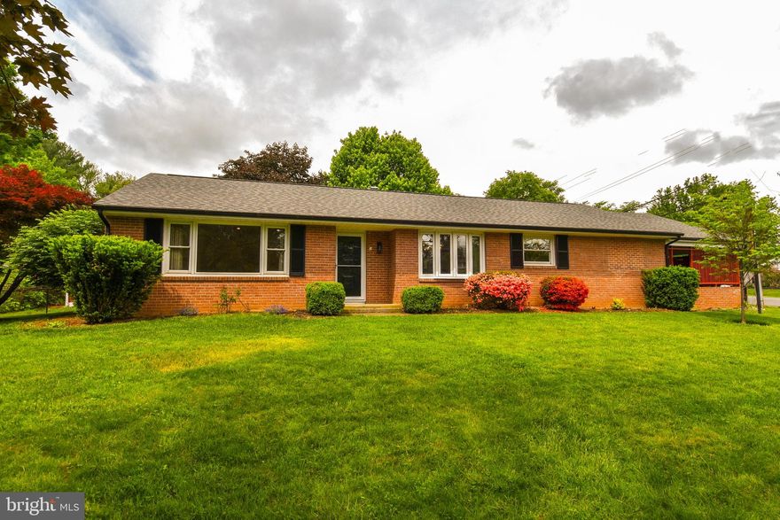 Charming  and updated 1960's Rambler in the Town of  Round Hill. 3 Bedrooms. 1.5 bathrooms. Recently updated kitchen with new cabinets, updated countertops and energy efficient appliances.  Hardwood and LVP flooring throughout. Updated full bath.  New powder room. 3 nicely sized bedrooms. Newer HVAC system and hot water heater. Baseboard heat. Large Unfinished basement with plenty of storage space and washer and dryer. Corner lot with mostly fenced in level rear yard and nice landscaping. Shed available for storate. Carport could be used for a car or an outdoor living space! Paved driveway has enough space for 2 cars. Walk to town and local restaurants.  Dogs are case by case. No cats. No Smoking.