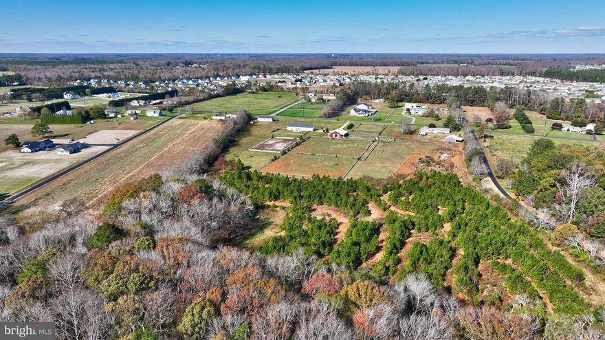 INVESTOR ALERT!  Don't miss your opportunity to own over 36 acres of countryside land, in one of the most desirable zip codes on the Eastern Shore!  This land has endless possibilities.  It has potential to be developed into a new community.