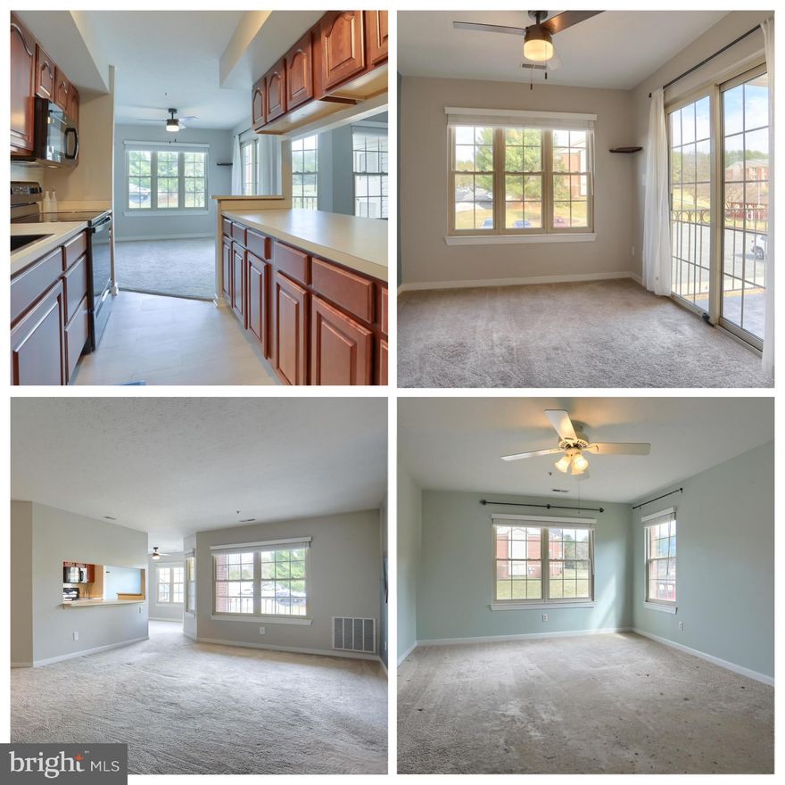 Welcome to 1712 E Landmark Drive, a well-maintained 2-bedroom, 2-bathroom condo in The Pond Condominium community. This inviting home features a functional galley kitchen that opens to a dining area and flows effortlessly into a bright, spacious living room. Large windows fill the space with natural light and provide access to a private balcony with views of the pond—an ideal setting for relaxing or entertaining.  The primary suite offers a large walk-in closet and a private ensuite bath.  A second bedroom, perfect for guests or a home office, is conveniently located near an additional full bathroom. Enjoy a prime location close to shopping, dining, and everyday conveniences, making this home a perfect blend of comfort and accessibility.
