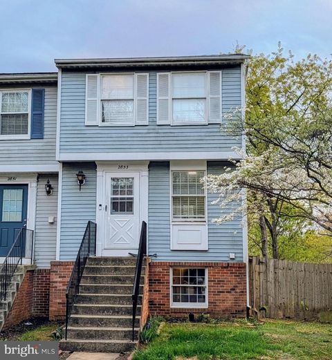 2853 MIDDLEBORO DRIVE FALLS CHURCH VA 22042