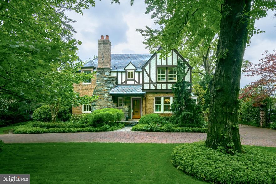 HUGE PRICE REDUCTION!  Welcome to your Chevy Chase truly unique dream home  directly across from Rock Creek Park. This stunning property offers the epitome of luxury living with its main residence, large, charming guest house, sparkling swimming pool, and stunning landscaping.

As you step into the main residence, you'll be greeted by a seamless blend of timeless elegance and modern convenience.  Grand living and dining rooms create sophisticated space for your formal entertaining.  Sunny, large family room  was designed for relaxing and cozy afternoons.  Gorgeous, fully renovated kitchen with large table space for casual dining.   Custom cabinetry, Blue Pearl granite countertops, hand painted tiles for backsplash were imported from France.  High-end stainless appliances include a 6 burner stove.  Truly a kitchen made for those who love to cook.

Second floor is composed of 4 bedrooms, 2 baths and a laundry room.  Baths have radiant heated floors and beautiful marble tiles.

Lower level has a 2nd family room, radiant floors, walk-in wine cellar, huge storage area, half bath and massive laundry room.

Main house has 3 zoned HVAC.

Step outside into the meticulously landscaped yard, where lush greenery and vibrant blooms create a serene oasis for relaxation and outdoor enjoyment. Take a refreshing dip in the inviting swimming pool, relax in the spa or soak up the sun on the expansive terrace area.   Plenty of space to create the ultimate outdoor dining experience as well.

For guests or extended family, the charming 1800 square foot guest house provides a private retreat complete with all the comforts of home including living room, dining area, large kitchen, 3 bedrooms and 2 full baths.

With a rich history spanning 100 years and only 4 owners, this property has been lovingly maintained and thoughtfully updated, preserving its original charm while offering modern amenities for today's discerning homeowner.

Truly a unique and  special home in one of DC's most sought after neighborhoods.