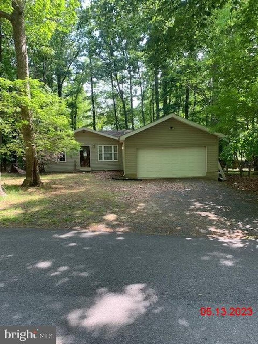 Beautiful rambler in the heart of  Lusby, MD.  It has lovely wood floors, an open area with a living room and kitchen combo.  Very nice place that is close to the beach area.  Large back yard with shed.  Don't miss out on this beauty.
