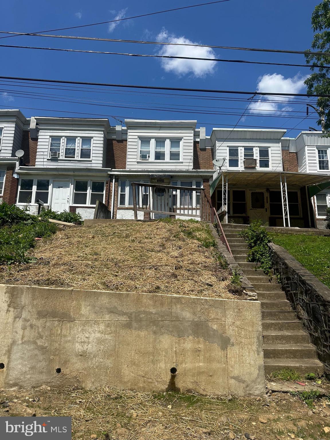 Great opportunity for owner occupant or investor for a interior townhome in 19136 prime Holmesburg area right off Frankford ave and Welsh road !! Tucked away on the other side of Frankford ave , near the park . s 3 bedrooms , 1.5 bath home has a front porch, large unfinished basement with laundry area , great for storage . Front foyer with powder room . Formal living room , dining room and galley kitchen , basement . 2nd fl offers 3 bedrooms with hall bath . Rear exit to nice fenced yard , rear driveway with 2 car parking . Minutes from the public transportation on Frankford ave and all the shopping it has to offer . Comparable rents are between 1300-1500 a month . Schedule your personal tour today . Try and find anything in the far northeast for under 150k !!