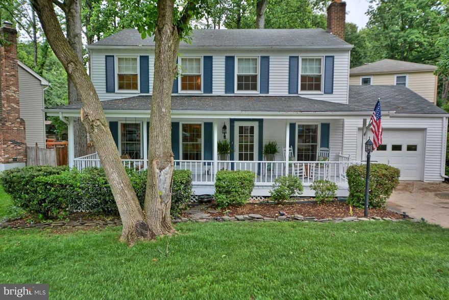 This awesome country front porch colonial has been updated, upgraded and remodeled !!!  You will find fresh paint, brand NEW CARPET ,GRANITE, HARDWOOD FLOORS, NEW WINDOWS, UPDATED MASTER BATH, NEW APPLIANCES, NEWER HOTWATER HEATER, new gutters, NEW FENCED IN BACKYARD and more! All you have to do is pull up the moving truck!!!