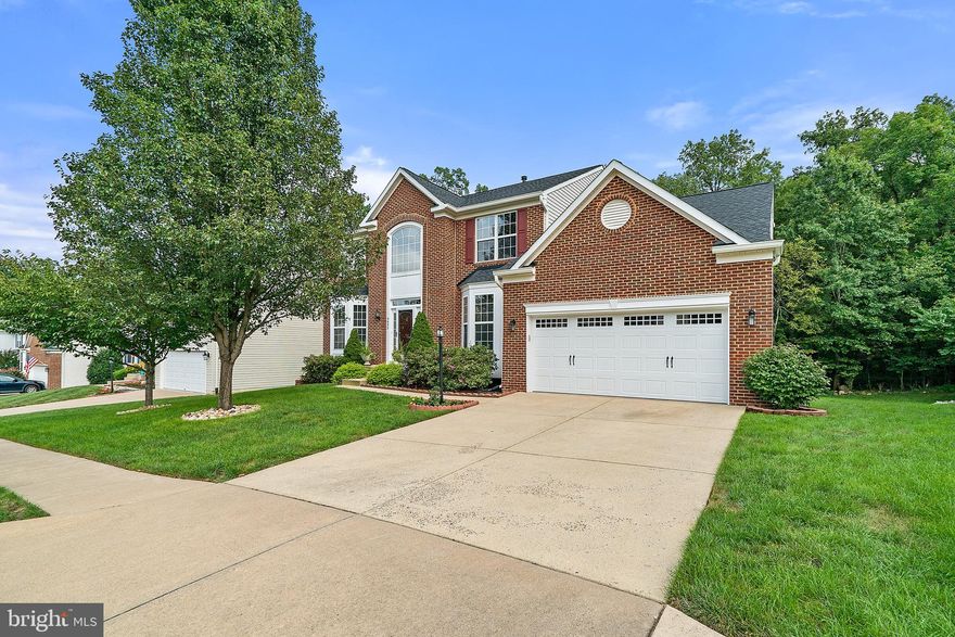 First time on market!  Great Cul-De-Sac location!!  Beautifully maintained 5BR/2.5 bath open concept that backs to woods.   Hard to find Ryland homes Chartwell model!  Main level includes large home office or 5th bedroom, formal dining room, hardwood floors throughout, granite countertops, stainless steel appliances.  Family room backs to amazing 2 story deck.  Upper level living quarters includes great primary suite, vaulted ceilings, 2 walk in closets, garden tub and two vanities.  3 additional generously sized bedrooms.  New roof in 2019.  Amazing location just 5 minutes to VRE in the very desirable Patriot School Pyramid.